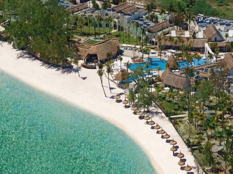 Aerial View of Ambre Resort, Mauritius