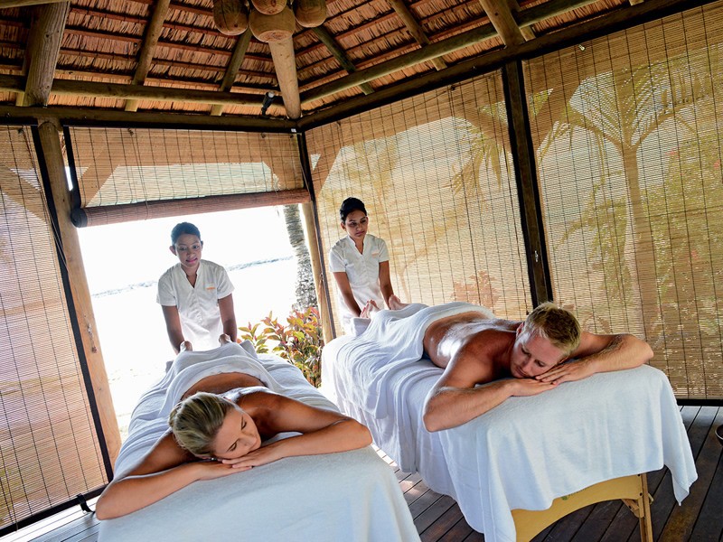 Ambre a Sun Mauritius Couple Massage in Spa