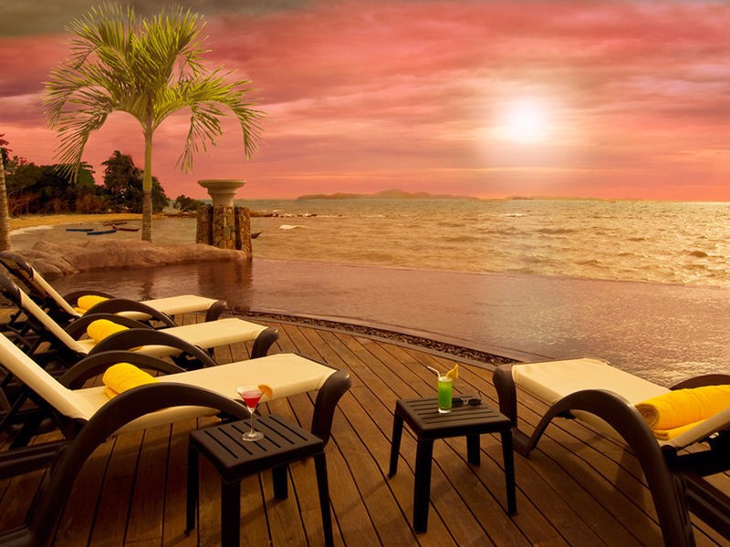 Grand Mirage Resort Bali Beach Side Relaxing