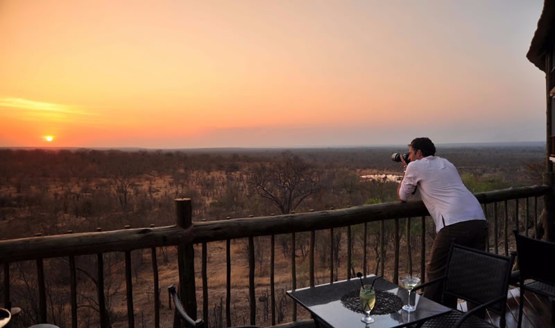 Victoria Falls Safari Lodge, Zimbabwe - Sunset