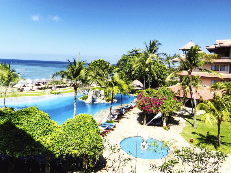Hotel Nikko Bali - Benoa Beach, Indonesia -Pool view