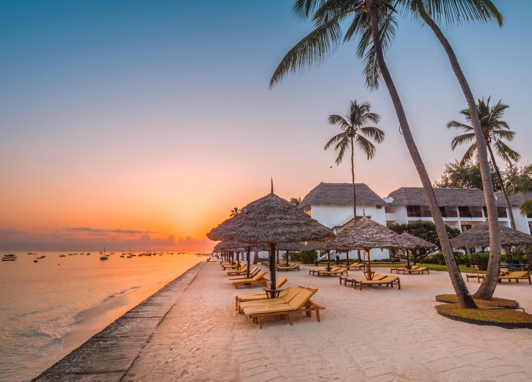 Hotel DoubleTree Resort by Hilton Zanzibar - Beautiful sunset perfect for cocktails