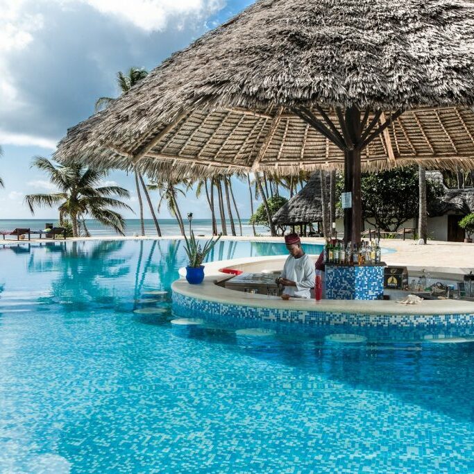 Just Honeymoons | Karafuu Beach Resort and Spa - Zanzibar Pool Bar